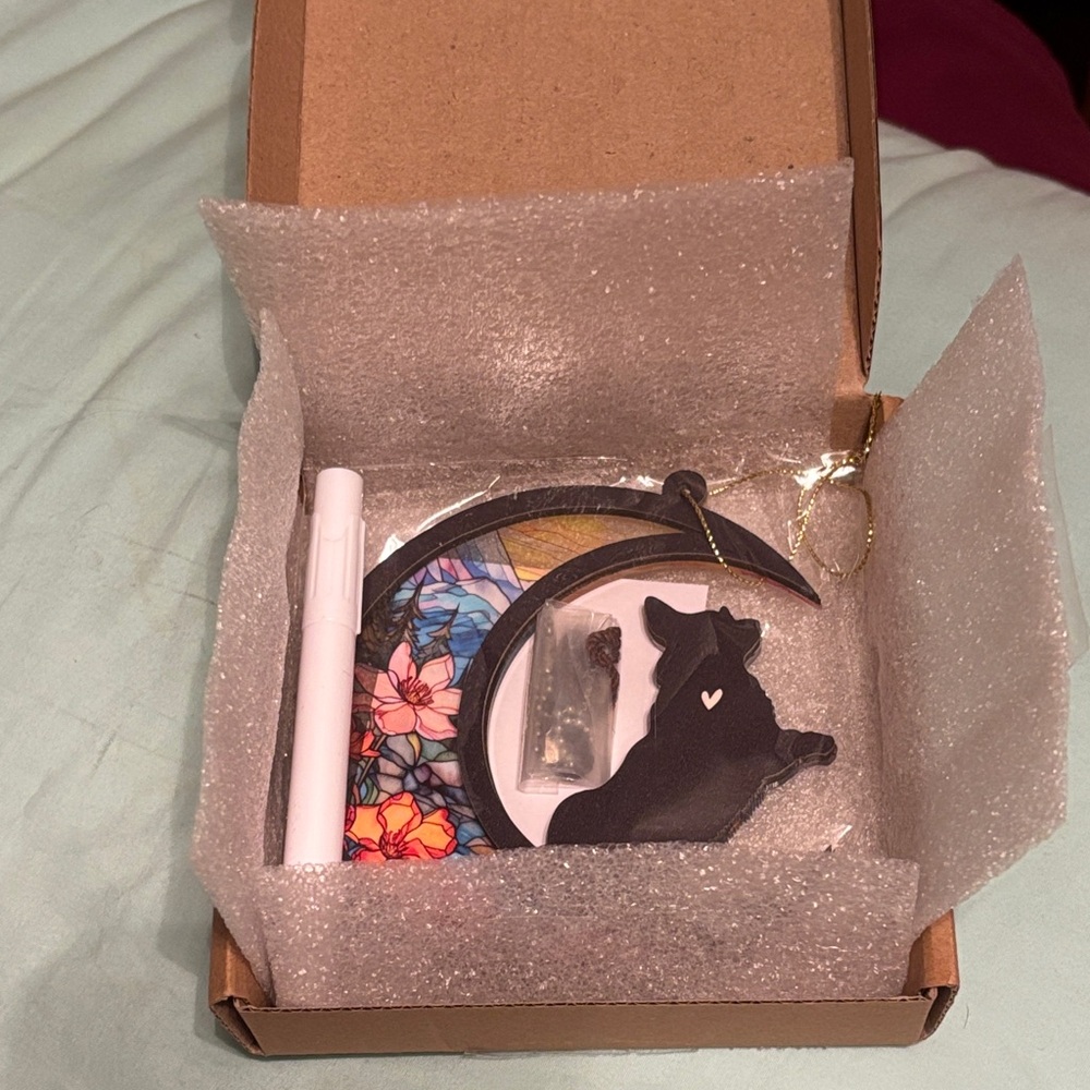 NIB Corgi Memorial Suncatcher - For Personalization - Picture 5 of 6